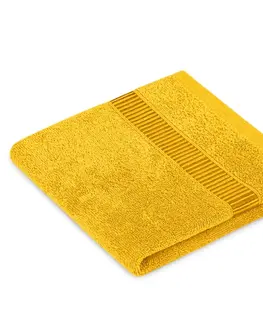 Ručníky AmeliaHome Sada 3 ks ručníků AVIUM klasický styl oranžová, velikost 30x50+50x90+70x130