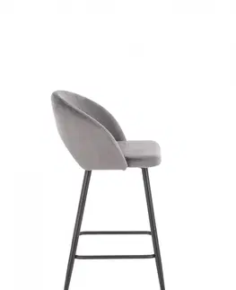 Barové židle HALMAR Barová židle Ivy6 šedá