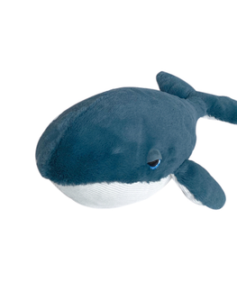 Hračky O.B. DESIGNS - Plyšová velryba 52 cm, Ocean