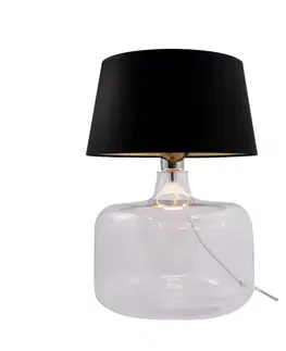 Designové stolní lampy ZUMALINE Stolní lampa BATUMI čirá 5529BKGO