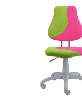 Kancelářské židle Dětská židle FRINGILLA S, růžová/zelená