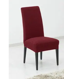 Židle Potah elastický na celou židli, komplet 2 ks Denia, bordový