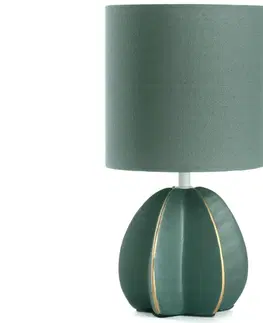 Lampy ONLI ONLI - Stolní lampa CARAMBOLA 1xE14/6W/230V zelená 