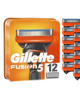 Zastřihovače vlasů a vousů Gillette Náhradní hlavice Fusion5, 12 ks