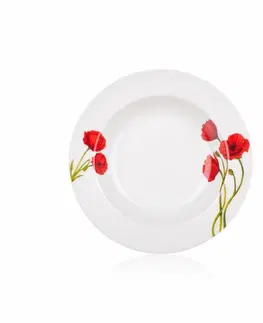 Sady nádobí Banquet 18dílná jídelní sada Red Poppy