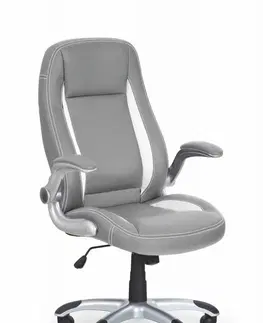 Kancelářské židle HALMAR Kancelářské křeslo Neptun šedé