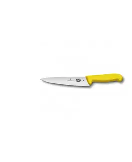 Kuchyňské nože VICTORINOX Kuchařský nůž VICTORINOX FIBROX 25 cm - HACCP barvy 5.2003.25 žlutá