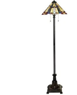 Lampy Elstead Elstead QZ-INGLENOOK-FL - Stojací lampa INGLENOOK 2xE27/60W/230V 