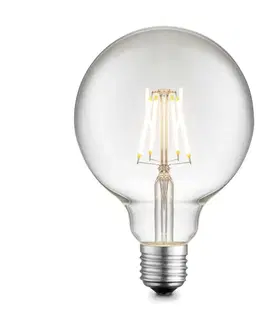 LED žárovky JUST LIGHT LEUCHTEN DIRECT LED Filament Globe, E27, průměr  95mm 4W 3000K DIM 08467 LD 08467
