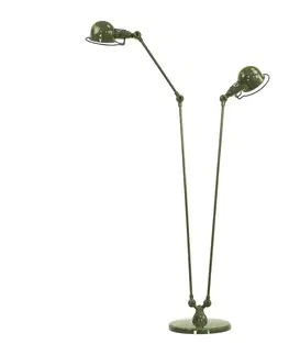 Stojací lampy Jieldé Jieldé Signal SI8380 stojací lampa 2 zdroje zelená