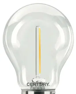LED žárovky CENTURY LED FIESTA žárovka DECO čirá 0,6W E27 2200K 50Lm 36VDC IP44