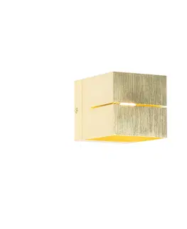 Nastenna svitidla Chytré nástěnné svítidlo zlaté 9,7 cm včetně WiFi G9 - Transfer