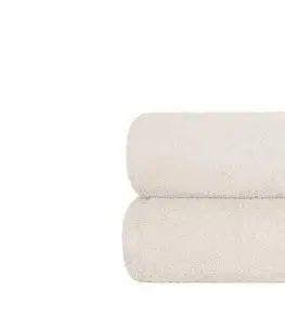 Ručníky Faro Bavlněný ručník Irbis 70 x 140 cm krémový