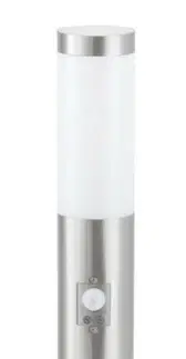 Stojací svítidla Rabalux venkovní sloupkové svítidlo Inox torch E27 1x MAX 25W saténová chromová IP44 8268