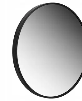 Zrcadla TZB Nástěnné zrcadlo Sander 50 cm černé