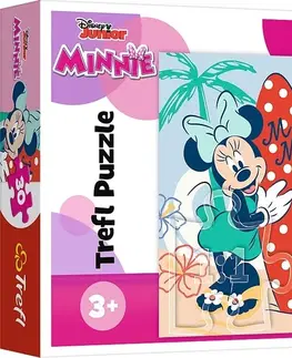 Hračky puzzle TREFL - Puzzle 30 - Barevná Minnie / Disney Minnie
