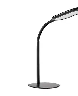 Lampy Rabalux Rabalux 74007 - LED Stmívatelná dotyková stolní lampa ADELMO LED/10W/230V černá 