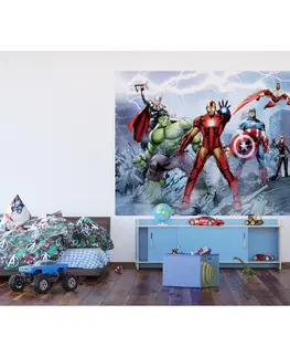 Tapety Dětská fototapeta Avengers 252 x 182 cm, 4 díly