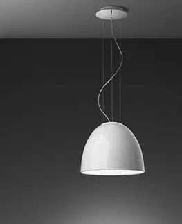 Designová závěsná svítidla Artemide NUR MINI GLOSS LED S bílá A246400