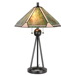 Svítidla Stolní Tiffany lampa Laverna - Ø 50*73 cm  Clayre & Eef 5LL-6165