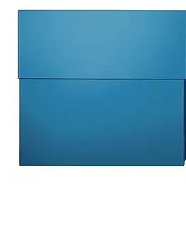 Poštovní schránky Radius design cologne Schránka na dopisy RADIUS DESIGN (LETTERMANN XXL 2 STANDING blue 568N) modrá