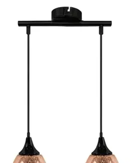 LED osvětlení Závěsná lampa CELIA 2xE27 Candellux Stříbrná