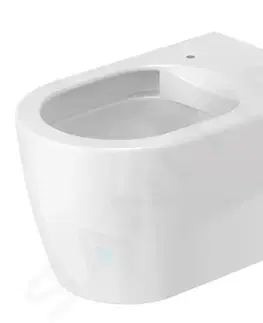 Záchody DURAVIT ME by Starck Závěsné WC, Rimless, s HygieneGlaze, alpská bílá 2529092000