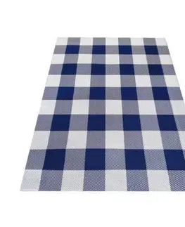Moderní koberce Kvalitní koberec s károvaným vzorem