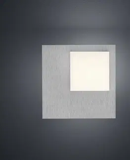 Stropní svítidla BANKAMP BANKAMP Cube stropní LED svítidlo, 8W stříbrná