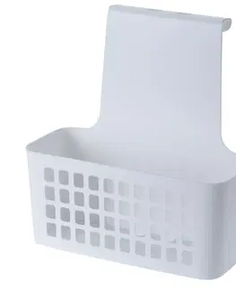 Úložné boxy DekorStyle Závěsný košík bílý