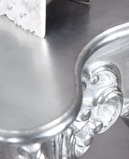 Toaletní stolky LuxD Luxusní toaletní stolek Veneto stříbrný