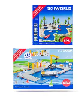 Hračky SIKU - World - nakládací přístav s molem a vodní plochou