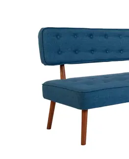 Pohovky a gauče Pohovka WESTWOOD dvoumístná modrá