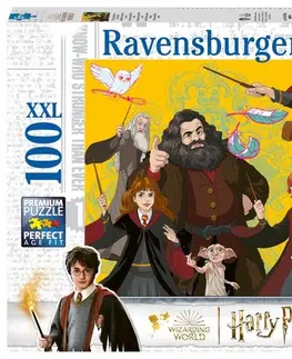 Hračky puzzle RAVENSBURGER - Harry Potter: mladý čaroděj 100 dílků