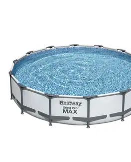 Bazény Bestway Nadzemní bazén Steel Pro MAX,  427 x 84 cm