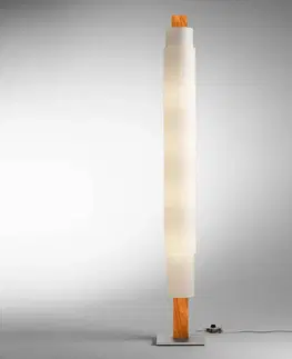 Stojací lampy Domus Stele – stojací LED lampa, buk