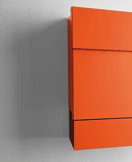Poštovní schránky Radius design cologne Schránka na dopisy RADIUS DESIGN (LETTERMANN 5 orange 561A) oranžová