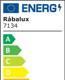 LED venkovní nástěnná svítidla Rabalux venkovní nástěnné svítidlo Trogir LED 6,5W IP44 7134