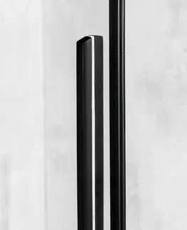 Sprchové kouty POLYSAN ALTIS BLACK čtvercový sprchový kout 1000x1000 rohový vstup, čiré sklo AL1512BAL1512B