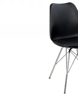 Židle Jídelní židle 4 ks IKAROS Dekorhome Bílá