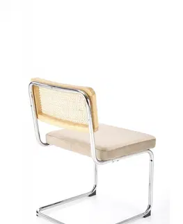 Židle Jídelní židle K504 Halmar Šedá