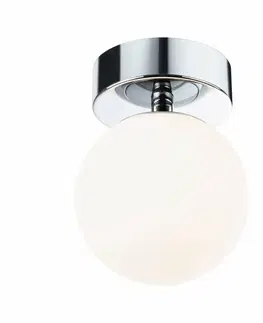 LED stropní svítidla PAULMANN Selection Bathroom LED stropní svítidlo Gove IP44 3000K 230V 5W chrom/satén