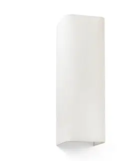 Nástěnná svítidla FARO BARCELONA Nástěnné světlo Cotton, hranaté, 37 x 12 cm béžová