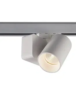Svítidla pro 1fázový kolejnicový systém Lindby Lindby LED reflektor Linaro/Brinja, bílý, 1-fázový