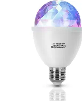 LED osvětlení  B.V. LED RGB Žárovka E27/3W/230V -  
