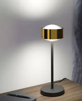 Stolní lampy Top Light Puk! 120 Eye Table LED matné čočky mosaz/černá