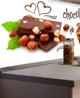 Tapety Samolepící fototapeta do kuchyně čokoláda