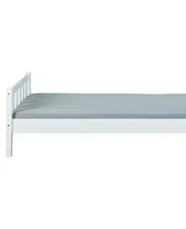 Jednolůžkové postele Jednolůžkový Dřevěná Postel Vilmar 90x200 Cm