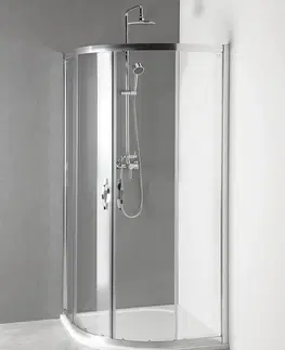 Sprchové zástěny GELCO AKCE čtvrtkruhová sprchová zástěna 900x900x1900, čiré sklo AG4290