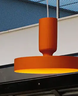 Závěsná světla Modo Luce Modo Luce Hammer závěsné světlo Ø 18 cm oranžová
